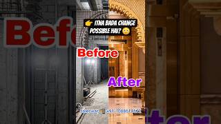 Before vs After 😳 Marble Fitting | Luxury Transformation 🔥 |MS Tiles| #shorts #viral #trending