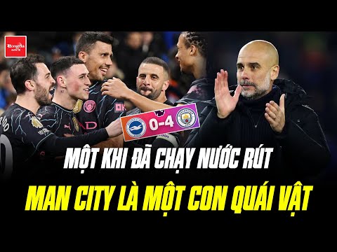 MỘT KHI ĐÃ CHẠY NƯỚC RÚT, MAN CITY LÀ MỘT CON QUÁI VẬT | BÁO BÓNG ĐÁ QUỐC TẾ