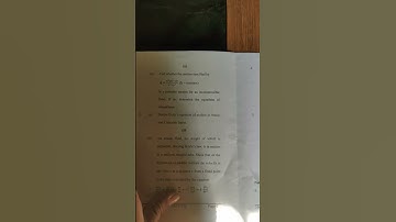 M.sc mathematics 2nd sem. Fluid Dynamics (CBCS mods) Q P. #exam #maths #gkp #ddu #practicequestions