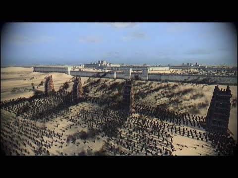 SIEGE OF JERUSALEM (1187) Cinematic l Regain of Jerusalem by Saladin l Medieval Kingdoms Mod
