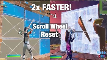 How to Use Scroll Wheel Reset in Fortnite (DOUBLE Your Edit Speed!) - Scroll Wheel Reset Tutorial