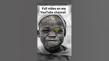 How to create a cracked skin effect in Photoshop