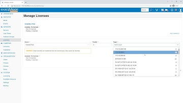 Enterprise Manager License Management