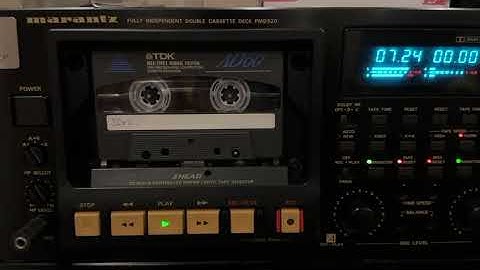 Cassette Digitisation - Marantz PMD 520