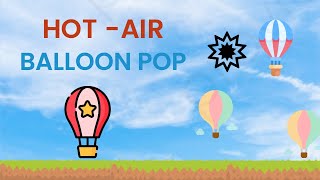 New fun game Hot-Air Balloon Pop - Fun Balloon Popping Game! Gameplay Video screenshot 1