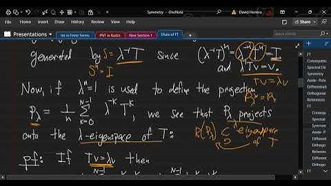 Eigenfunctions of the Fourier Transform - Symmetrization (Part 4 of 8)