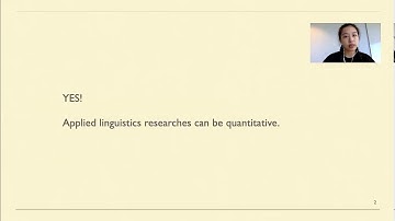Can applied linguistics research be quantitative?