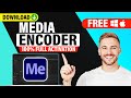 How To Download Adobe Media Encoder FREE (Official Guide)