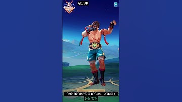 INTRO - Chou "King of Muay Thai - Unpainted" Elite Skin | MLBB Skin Effects