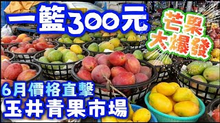 【2026.6月芒果】一籃竟然只要300元！直擊玉井愛文芒果大爆發 🥭 滿滿果粉超漂亮，便宜到不買會後悔！