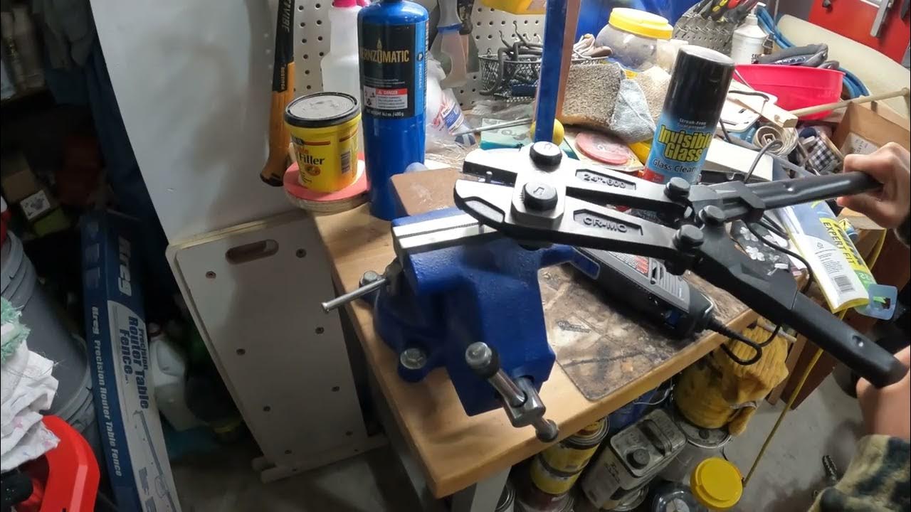 VEX IQ Slapshot Cutting Metal Shaft YouTube