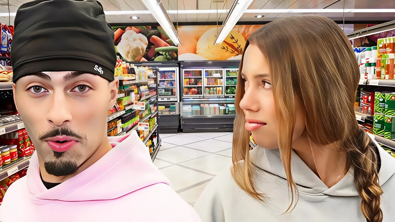 Braeden And Lanah Go Shopping Together..