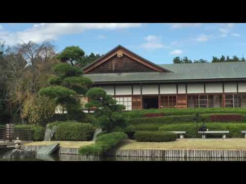 旅探 たびたん こしがや能楽堂 日本庭園 花田苑 こしがや能楽堂 の動画