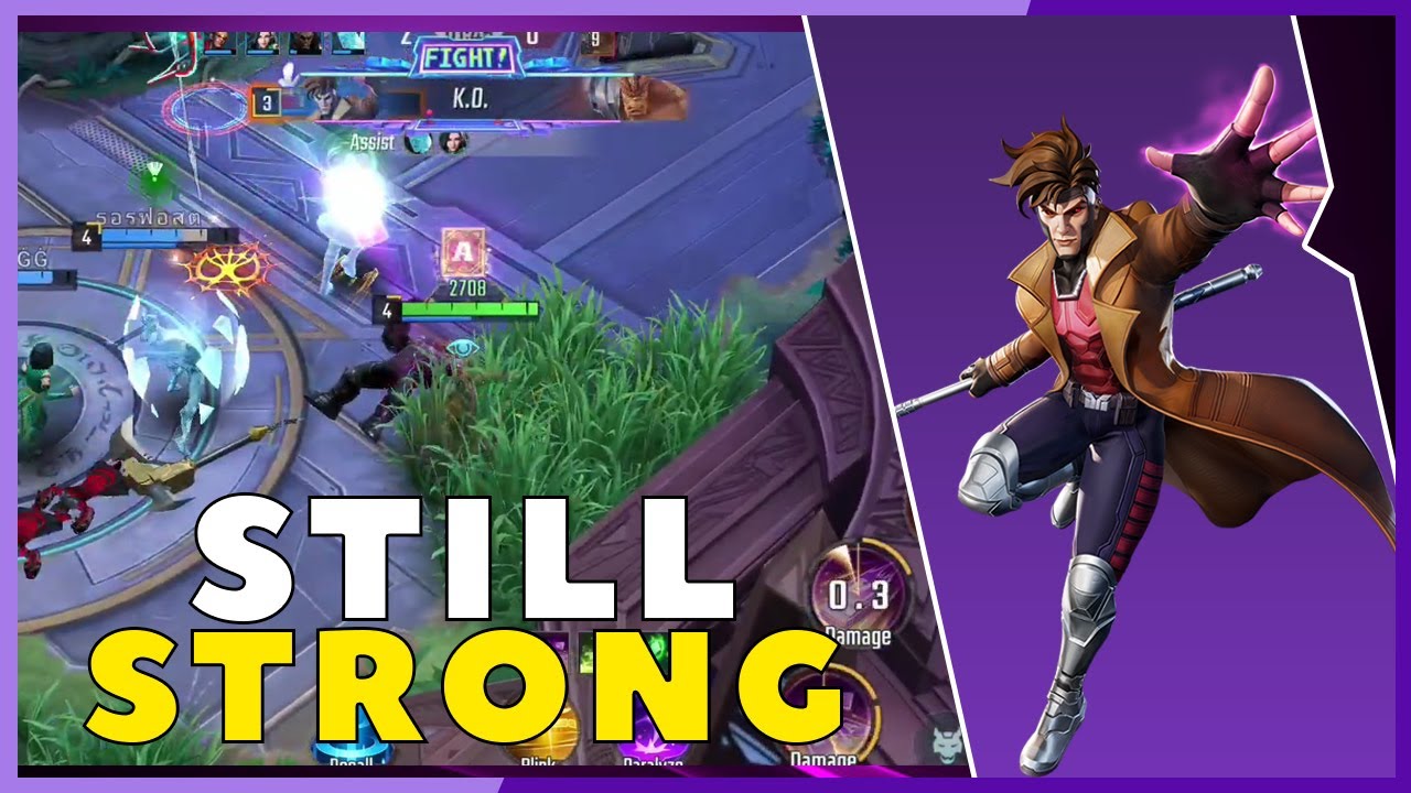 Gambit Is Still OP | Marvel Super War