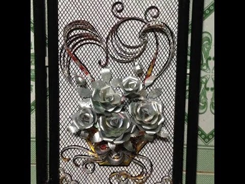 Video Tạo khung hoa hồng bằng lon nhôm - youtube