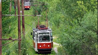 🇷🇺A picturesque tram in the Cheryomushki. Sayano-Shushenskaya HPP