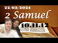 Leitura diaria da Biblia (2 Samuel 10.11.12)