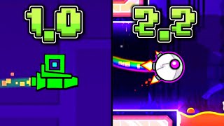 The Evolution of Geometry Dash Gamemodes (1.0  2.2)