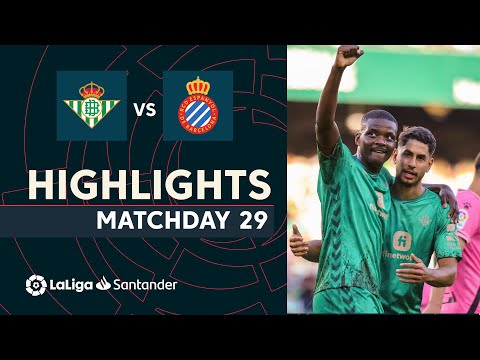 Betis Espanyol Goals And Highlights