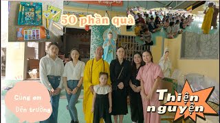 Linhvlogs || Chung Tay Góp Sức Hỗ Trợ 50 Em Nhỏ Có Hoàn Cảnh Khó Khăn Tại Hàm Tân, Bình Thuận