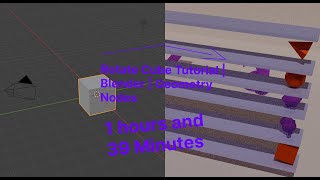 Rotate Cube Tutorial | Blender | Geometry Nodes