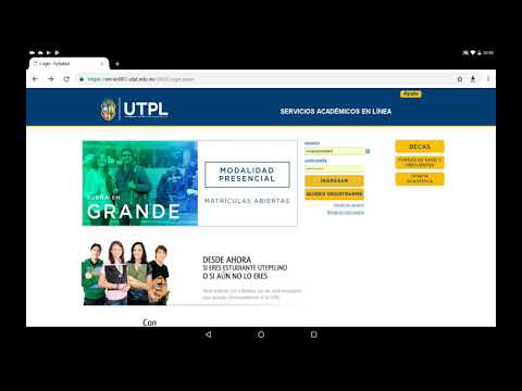 Como hacer un trámite académico UTPL