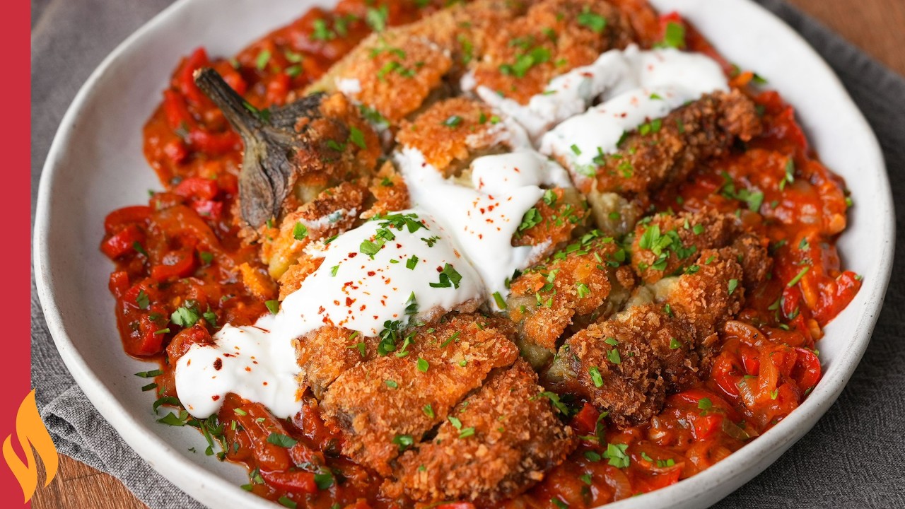 Domates Soslu Çıtır Patlıcan 🍅🍆 Patlıcan Varsa Deneyin! 😍 Domates Soslu Çıtır Patlıcan 🍅🍆 Patlıcan Varsa Deneyin! 😍