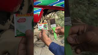 Shampoo Bike Engine Cleaning Hack 😱 | Make Your Engine Look New Again! 🏍️