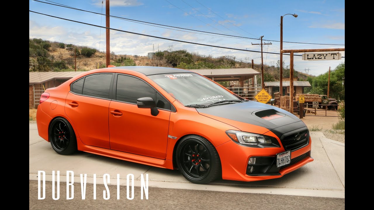 Subaru STI Orange Crush Official Video YouTube