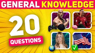 General Knowledge Quiz | 20 Medium Difficult Questions screenshot 4