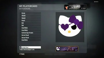 Black Ops : Pirate Hello Kitty Emblem Tutorial
