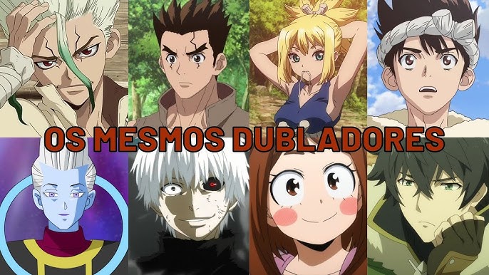 Dubladores de Demon Slayer em outros animes 😈⚔️🗡️ #edit #kimetsunoya