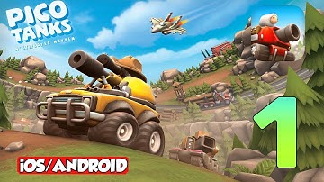 Pico Tanks - Gameplay Walkthrough ( Android Gameplay | iOS Gameplay ) - Part 1