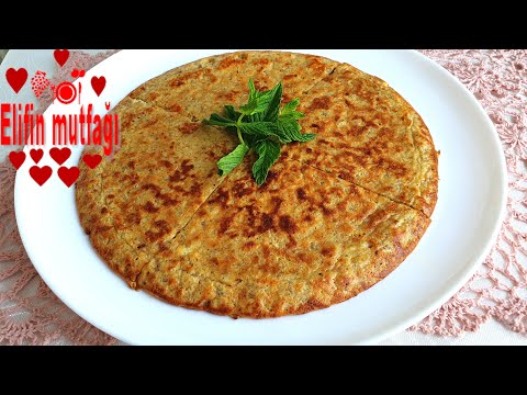 DİYET YAPANLAR İÇİN - TOK TUTAN DÜŞÜK KALORİLİ VE LEZZETLİ - YULAFLI OMLET