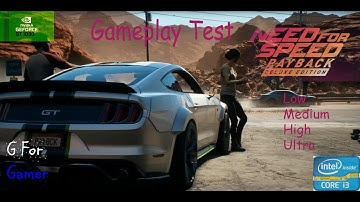 Need For Speed Payback PC - i3-3220 + GT1030 | GT1030|