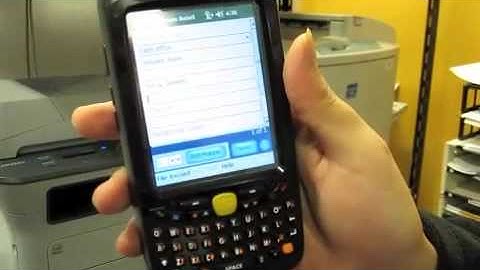 WiseTrack Asset Management System - using Bar code Labels and Motorola Portable scanners