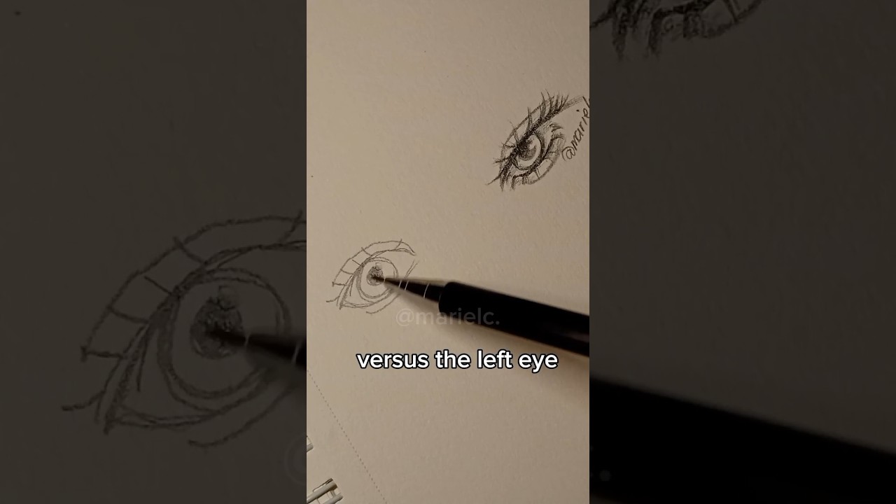 Watch right vs left eye XD #shorts #art #drawing #sketch on YouTube Watch right vs left eye XD #shorts #art #drawing #sketch on YouTube