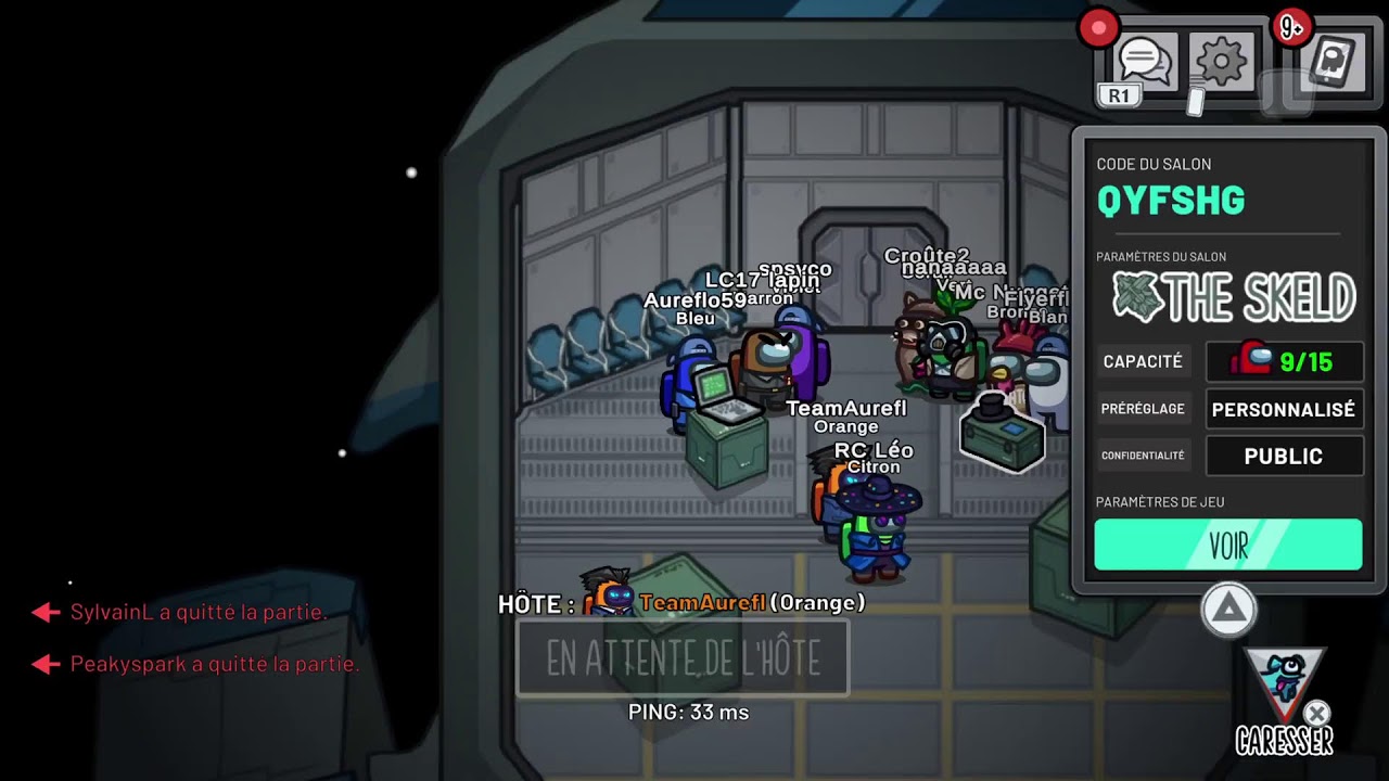 Live among us fr venez nombreux