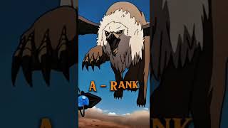 #anime #аниме #edit все виды рангов монстров но конец😱😱😱