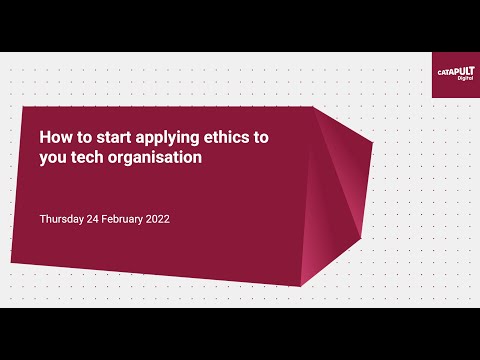 An Introduction to applied technology Ethics- 24th February 2022