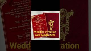 The Perfect Aesthetic Invite. ✨#WeddingInvitation #SaveTheDate  #WeddingCards #youtubeshorts 2026