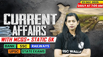 Current Affairs Today | 24 December Current Affairs 2025 | Daily Current Affairs | By Krati Mam
