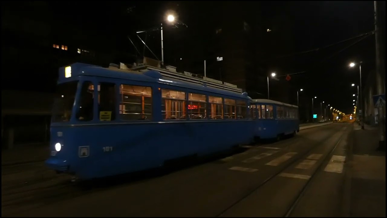 ZAGREB TRAM - TMK 101 (Museum tram) // Straßenbahnen in Zagreb // Tramvaji u Zagrebu (2024)