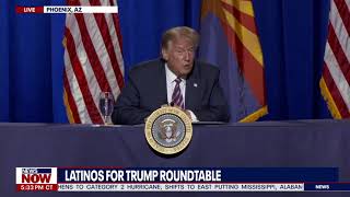 FULL ROUNDTABLE: President Trump speaks with Latinos in Arizona