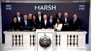 Marsh (NYSE: MRSH) Rings The Closing Bell®