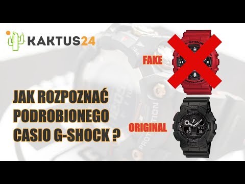 CASIO G-SHOCK GA-100 PODRÓBKA VS ORYGINAŁ, jak rozpoznać podróbkę ?