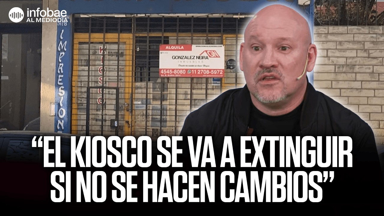 ►Crisis de los kioscos: bajan la persiana 50 locales al día en todo el país