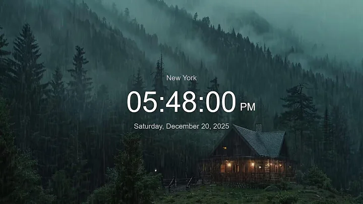 🔴 LIVE | Clock / Time in New York now / LIVE New York / what time is it now