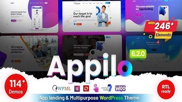 app landing page Theme Free Download