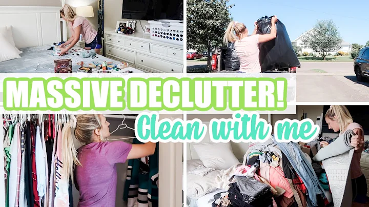 EXTREME CLEAN WITH ME | DECLUTTER & MINIMALIZE | S...